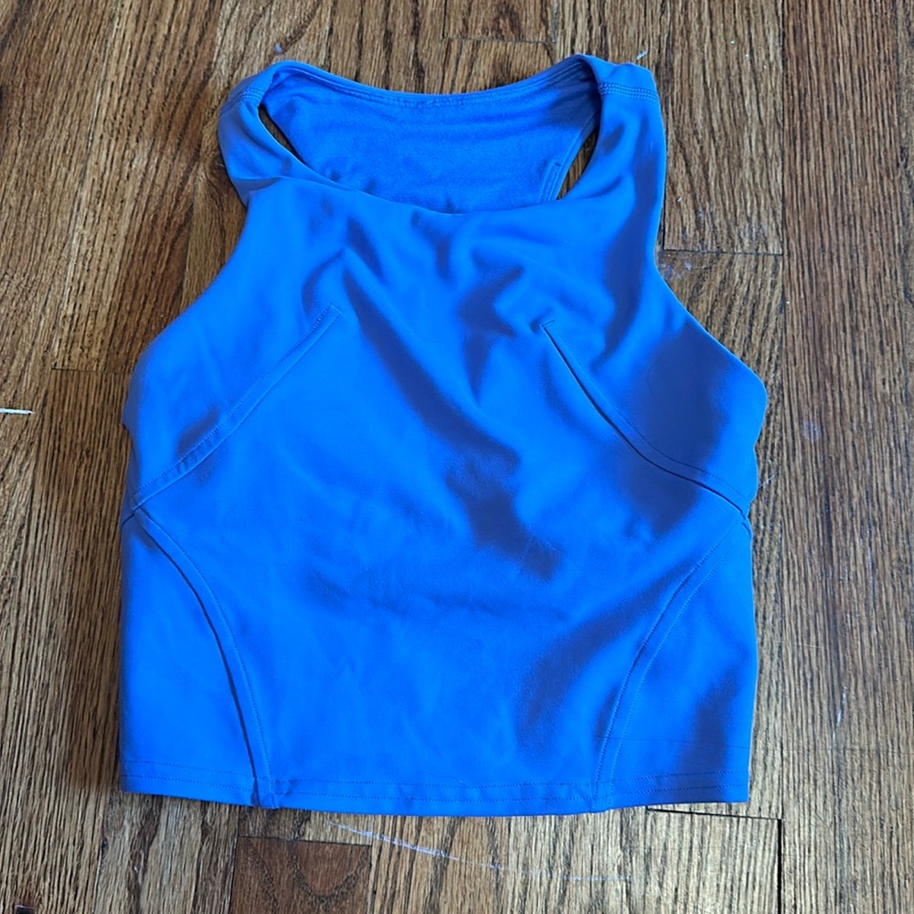 Athletic, blue, tank top from Lululemon, size 0.